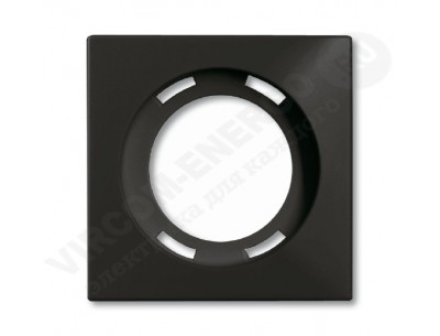 ABB BJB Basic 55 Шато (чёрн) Накладка для световых приборов (1753-0-0205)