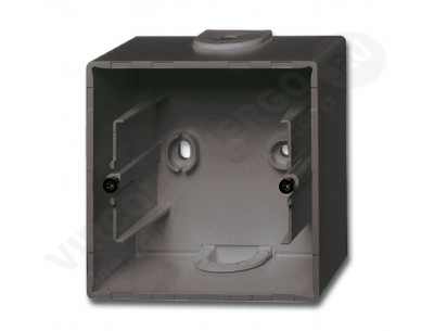 ABB BJB Basic 55 Шато (чёрн) Коробка для открытого монтажа, 1-постовая (1799-0-0965)