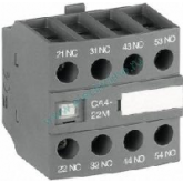 ABB CA4-22E Блок контактный дополнительный (2НО+2НЗ) для контакторов AF09…AF38 (1SBN010140R1022), , -1.00 р., , ABB, Контакторы