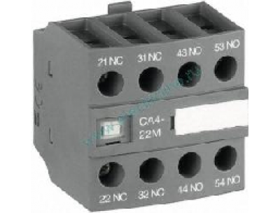 ABB CA4-22E Блок контактный дополнительный (2НО+2НЗ) для контакторов AF09…AF38 (1SBN010140R1022)