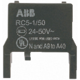ABB RC 5-1/250 Ограничитель перенапряжения 110..250 B AC для A9..A 40 (1SBN050100R1002), , -1.00 р., , ABB, Контакторы