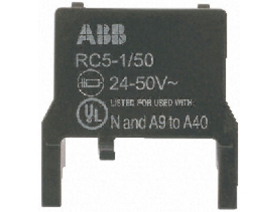 ABB RC 5-1/250 Ограничитель перенапряжения 110..250 B AC для A9..A 40 (1SBN050100R1002)