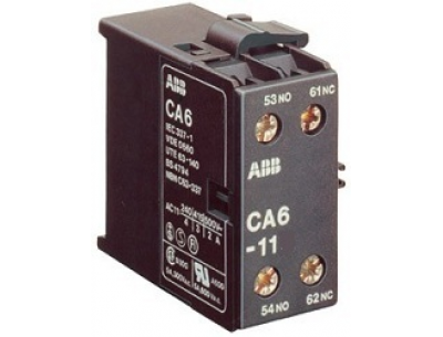 ABB CA6-11-E Контакт дополнительный боковой 1НО+1НЗ для В6, В7 (GJL1201317R0002)