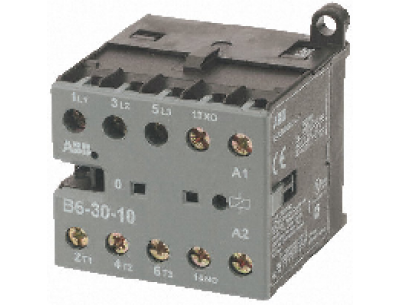 ABB В 6-30-01 220 Миниконтактор 9A (16А)3НО сил.конт.1НЗ доп.конт. катушка 220V AC (GJL1211001R8010)
