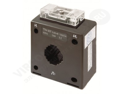 Трансформатор тока измерительный ТТН30T/100/5-5VA/0,5